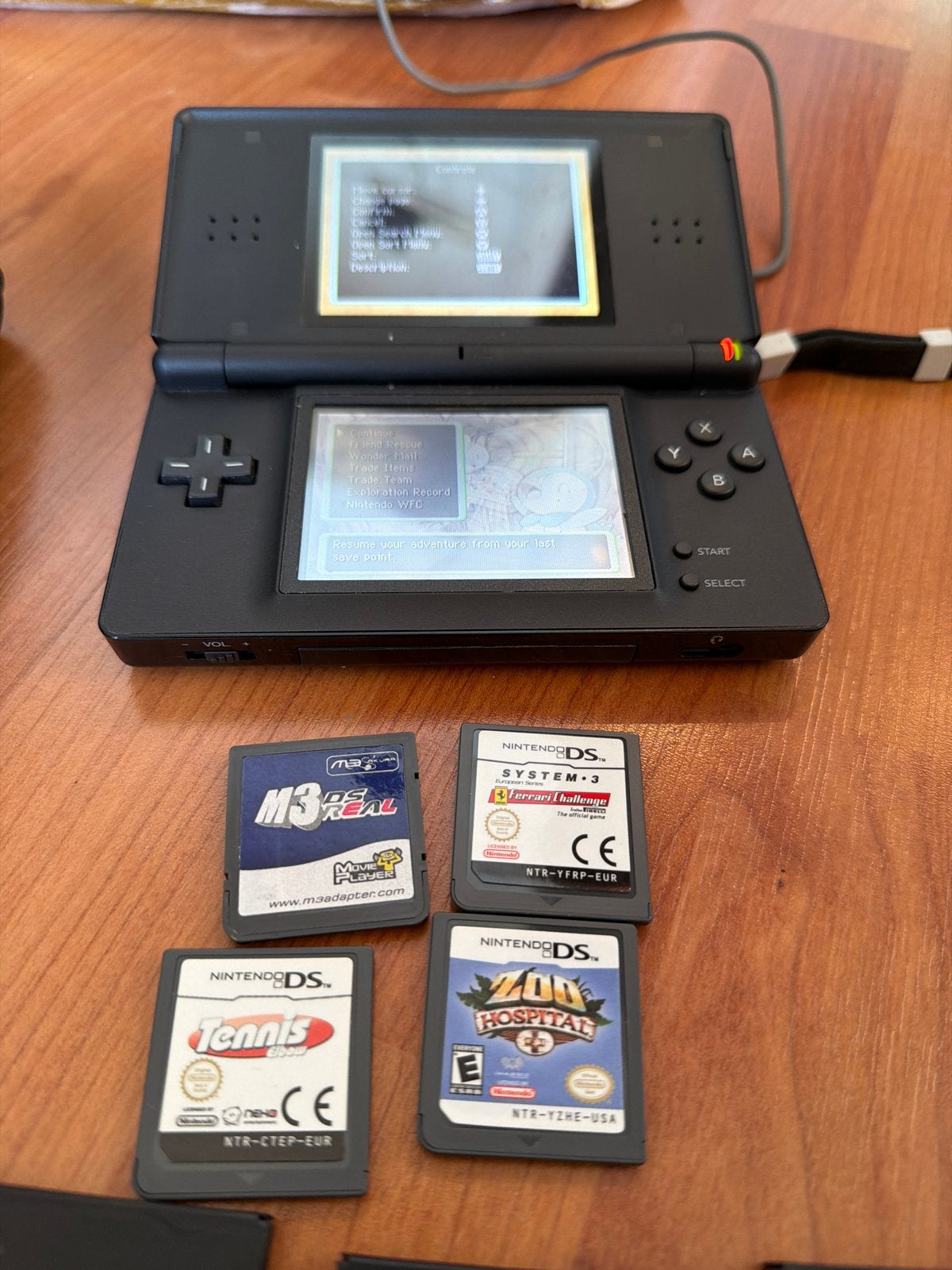 Nintendo DS Lite Zwart met 4 games en hoes(Pokemon), Zwart, Ophalen of Verzenden, DS Lite, Gebruikt