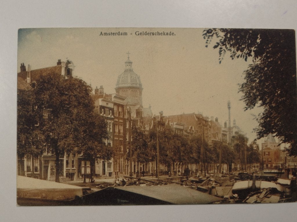 Amsterdam 604, Ophalen of Verzenden, Voor 1920, Gelopen, Noord-Holland