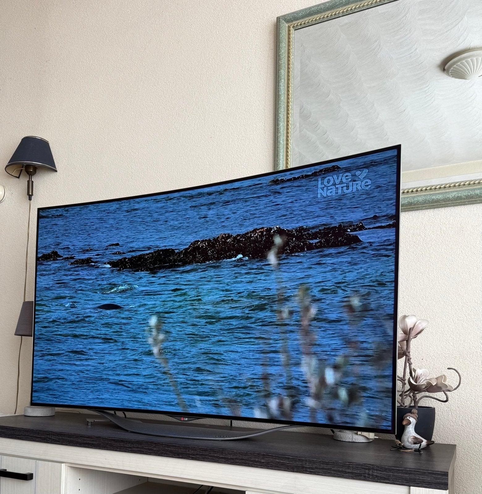 LG OLED TV 55 inch + 3D-bril + 2 afstandsbedieningen, Ophalen, 120 Hz, Zo goed als nieuw, 100 cm of meer