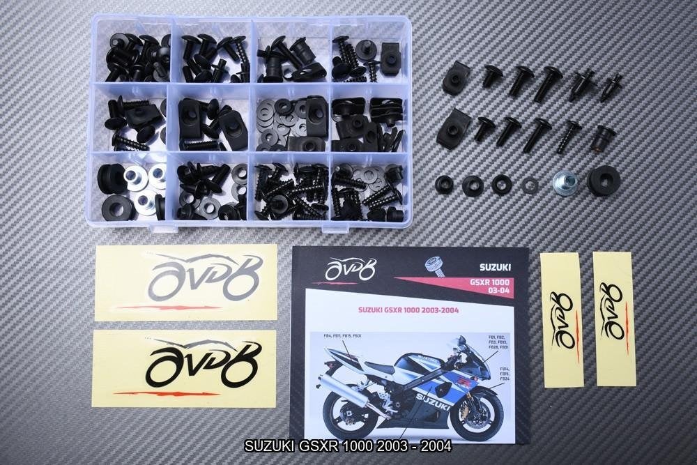 Kuip bouten set voor SUZUKI GSXR 1000 2003 - 2004, Verzenden, Nieuw