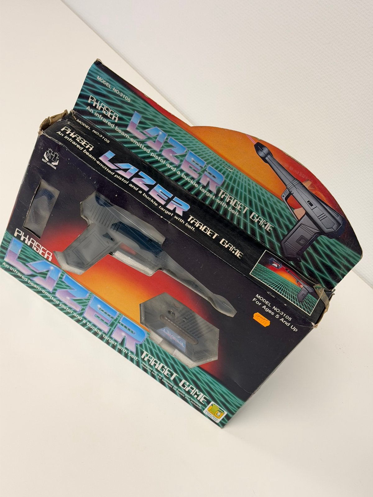 Vintage Phaser Lazer Target Game 3105 uit jaren 1980 nieuw, P, P, P, Nieuw