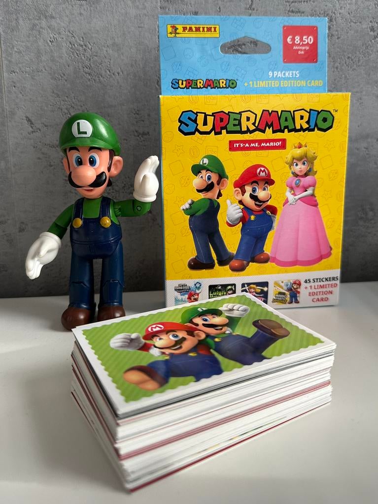 Panini Super Mario Stickers - serie 2, Verzamelen, Stickers, Zo goed als nieuw, Ophalen