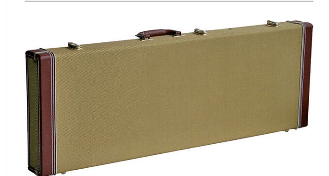 Tweed case voor Strat en tele modellen Japan made “ Catfish”, Muziek en Instrumenten, Verzenden, Geen, Nieuw, Elektrische gitaar