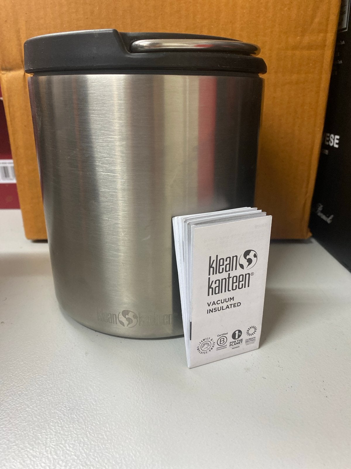 Nieuwe Klean Kanteen Geïsoleerde Voedselcontainer RVS, Overige typen, Ophalen of Verzenden, Metaal, Overige merken