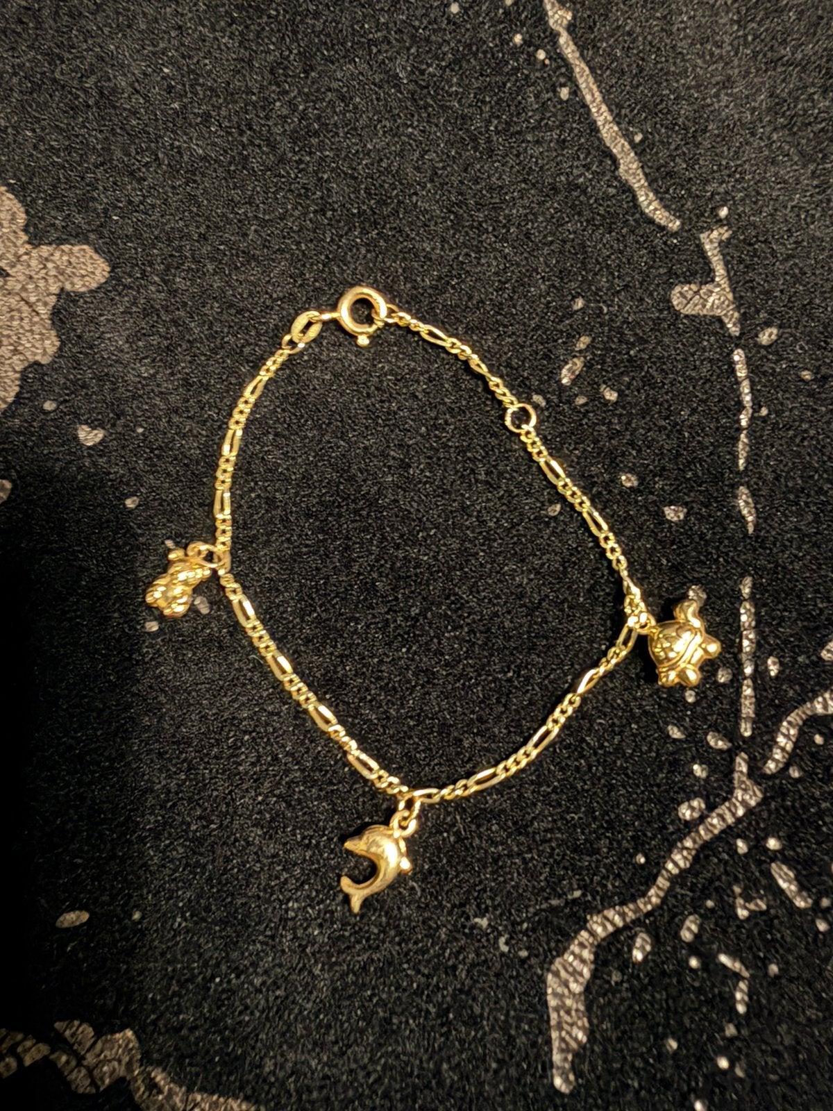 14 karaats armbandje, Ophalen, Zo goed als nieuw, Goud