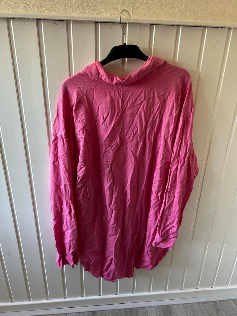 Leuk roze blouseje - Maat XL, Ophalen of Verzenden, Gedragen, Maat 46/48 (XL) of groter, Roze