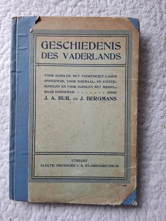 Buil, Bergmans - Geschiedenis des Vaderlands, Ophalen of Verzenden, Gelezen, Buil, Bergmans