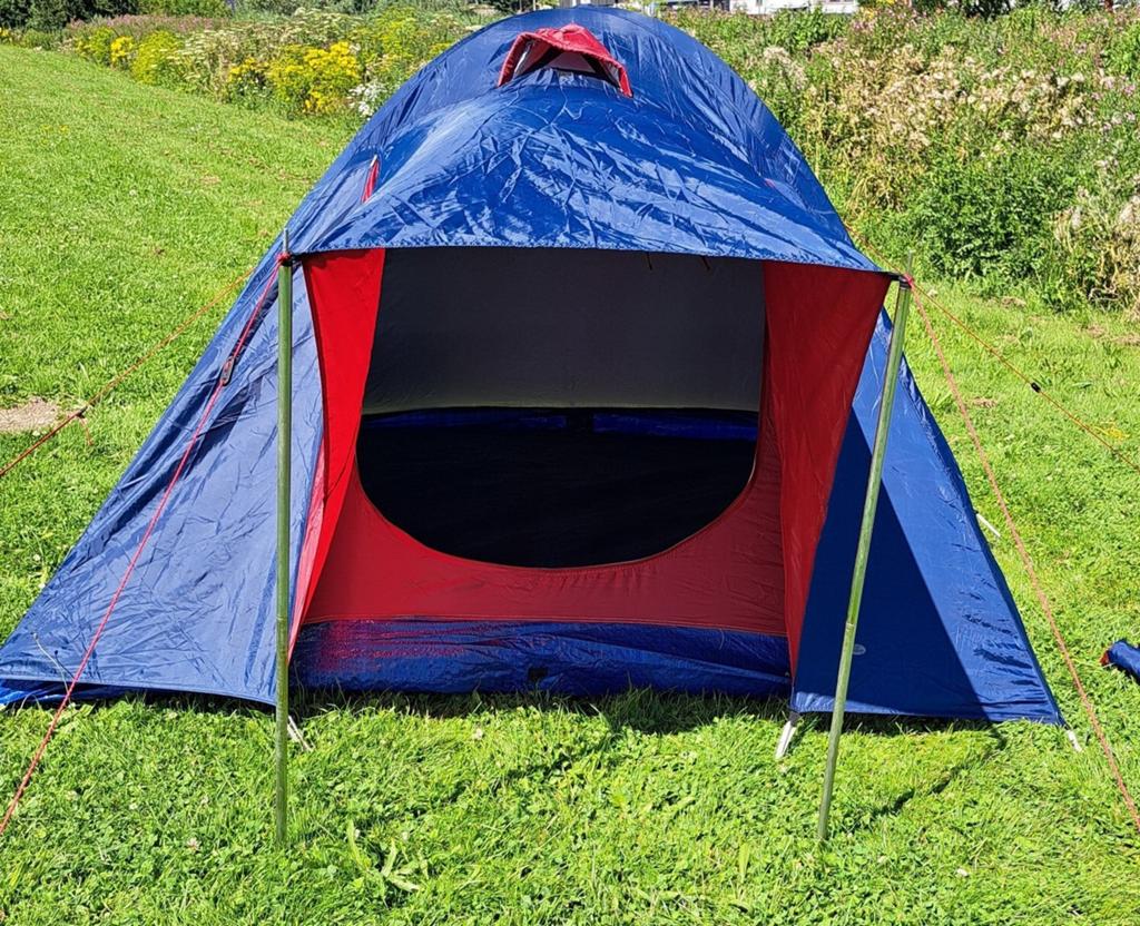 KOEPELTENT 3 Persoons tent Hoogte 130 cm / 210 / 211 cm, Ophalen of Verzenden, Gebruikt