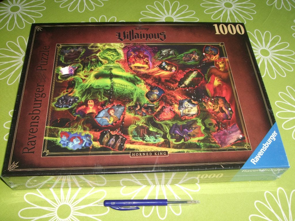 Nieuw in seal: Disney Villainous - Horned King - 1000 st, Ophalen of Verzenden, 500 t/m 1500 stukjes, Nieuw, Legpuzzel