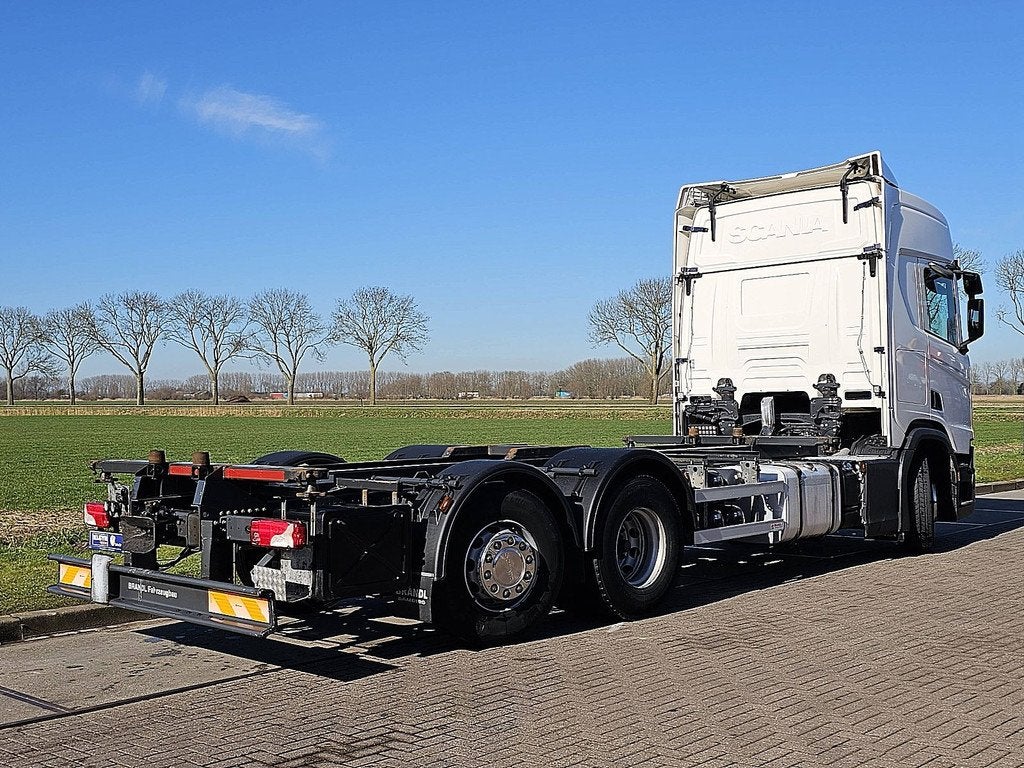 SCANIA R450 6x2*4 retarder led, Auto's, Automaat, Euro 6, Scania, Wit