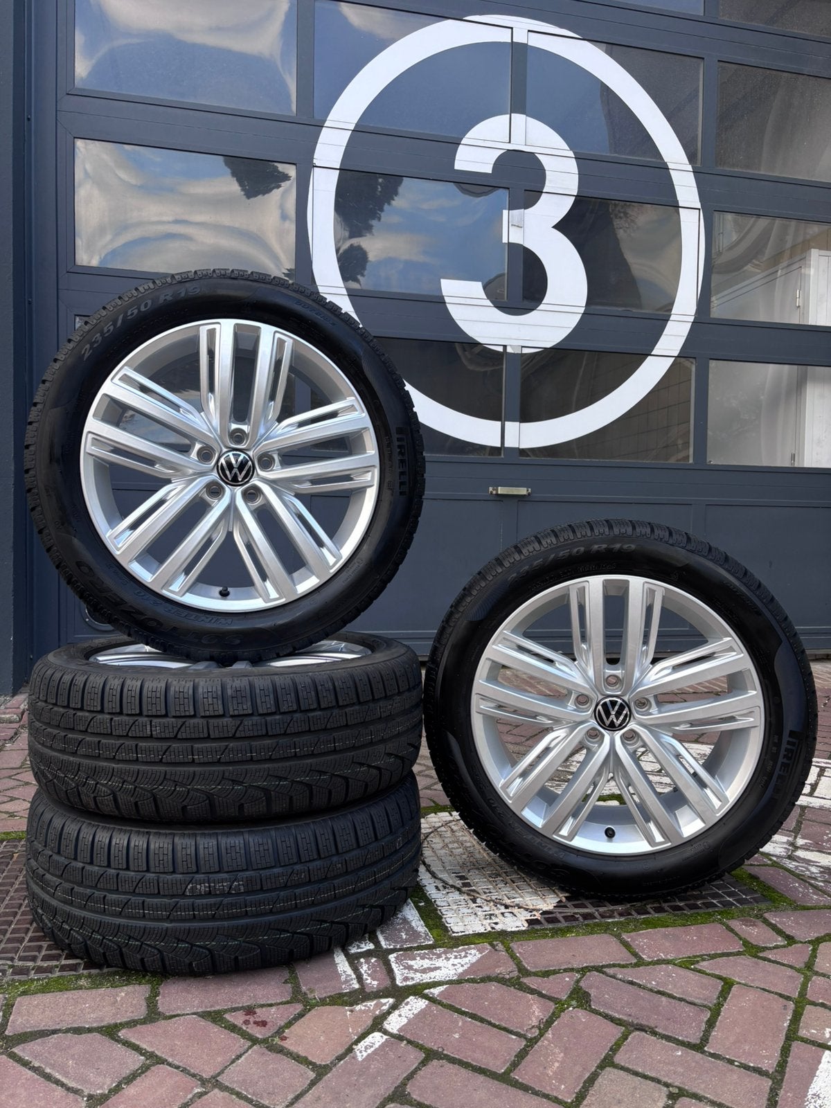 ❄️ 19” Volkswagen Tiguan “Auckland” velgen winter NIEUW, Banden en Velgen, Nieuw, Winterbanden, 235 mm