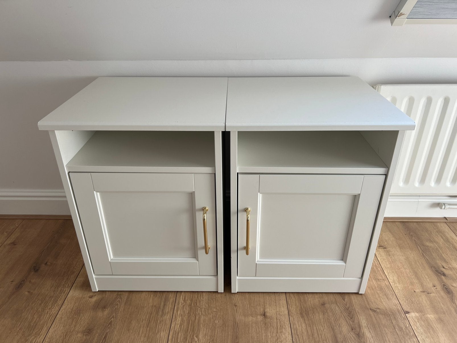 Ikea songesand 2 nachtkastjes, Ophalen, Minder dan 45 cm, Zo goed als nieuw, Minder dan 55 cm