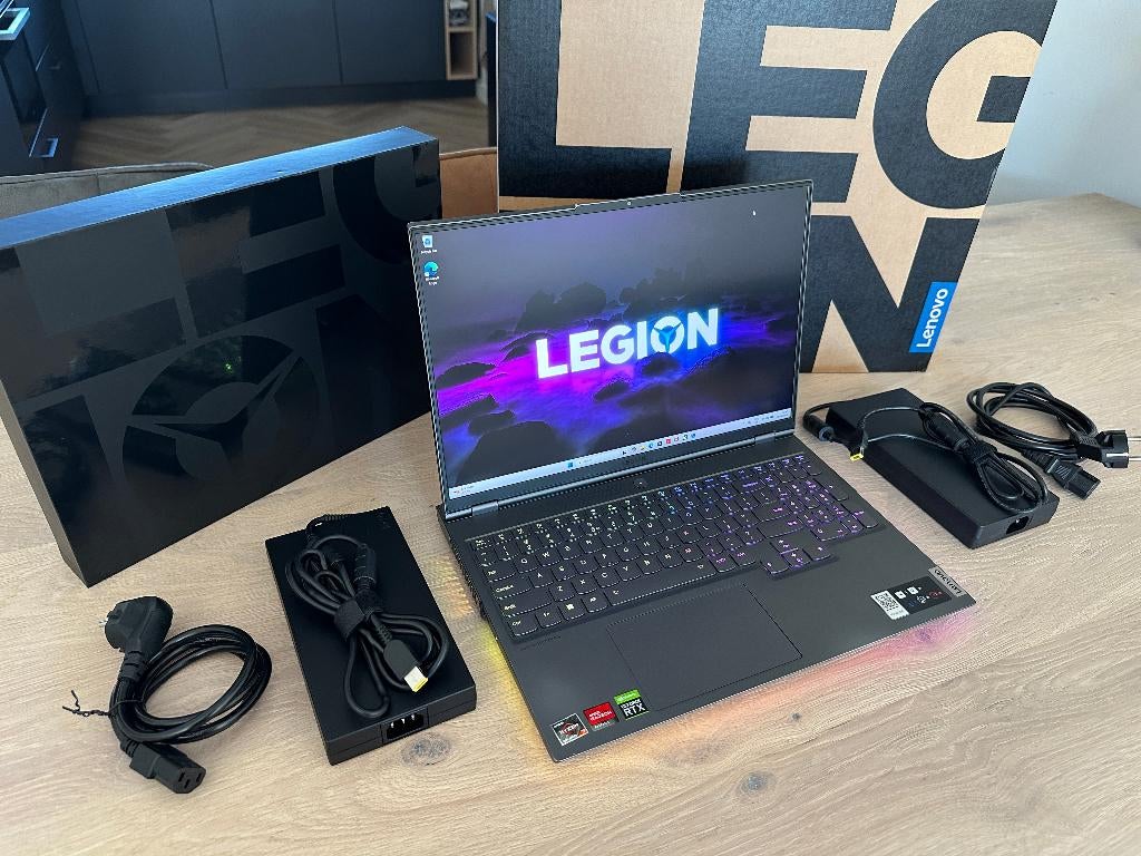 Lenovo Legion 7 16ACHG6 Gaming Laptop, Met videokaart, Qwerty, Ophalen of Verzenden, Zo goed als nieuw