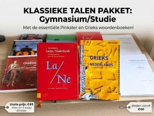 Grieks en Latijn Boeken, Boeken, Studieboeken en Cursussen, Gelezen, Ophalen of Verzenden, WO, Charles Hupperts