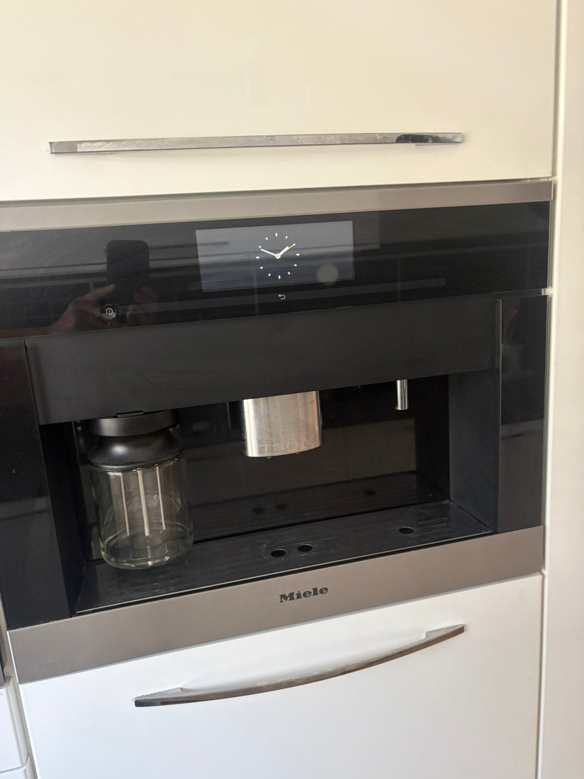 Miele CVA6800, Ophalen of Verzenden, Gebruikt, Koffiemachine, Koffiebonen