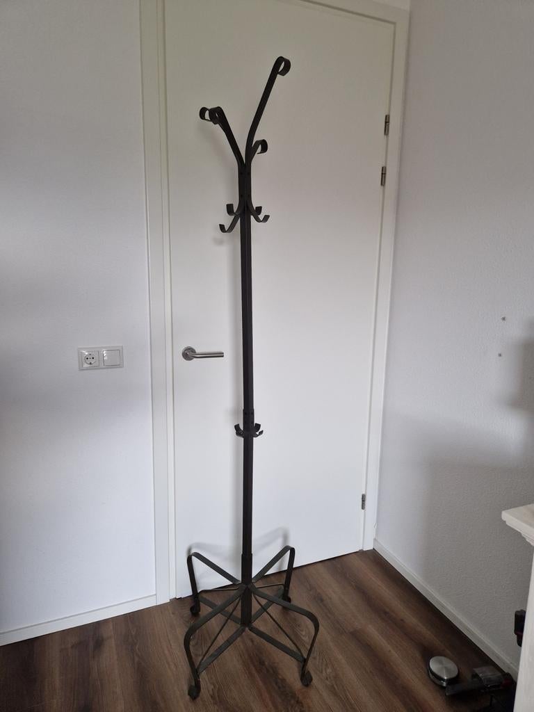 Kapstok staal 190cm, Ophalen, Zo goed als nieuw, Metaal, Staande kapstok