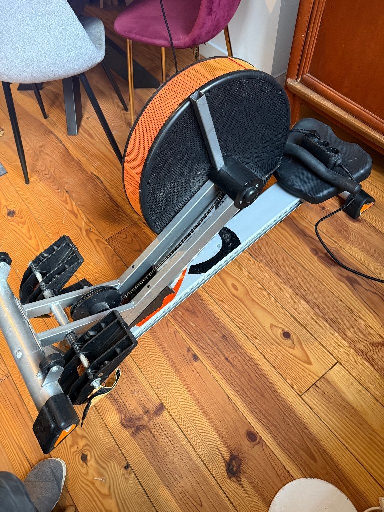 Compacte roeitrainer – inklapbaar en volledig werkend, Ophalen of Verzenden, Gebruikt, Aluminium