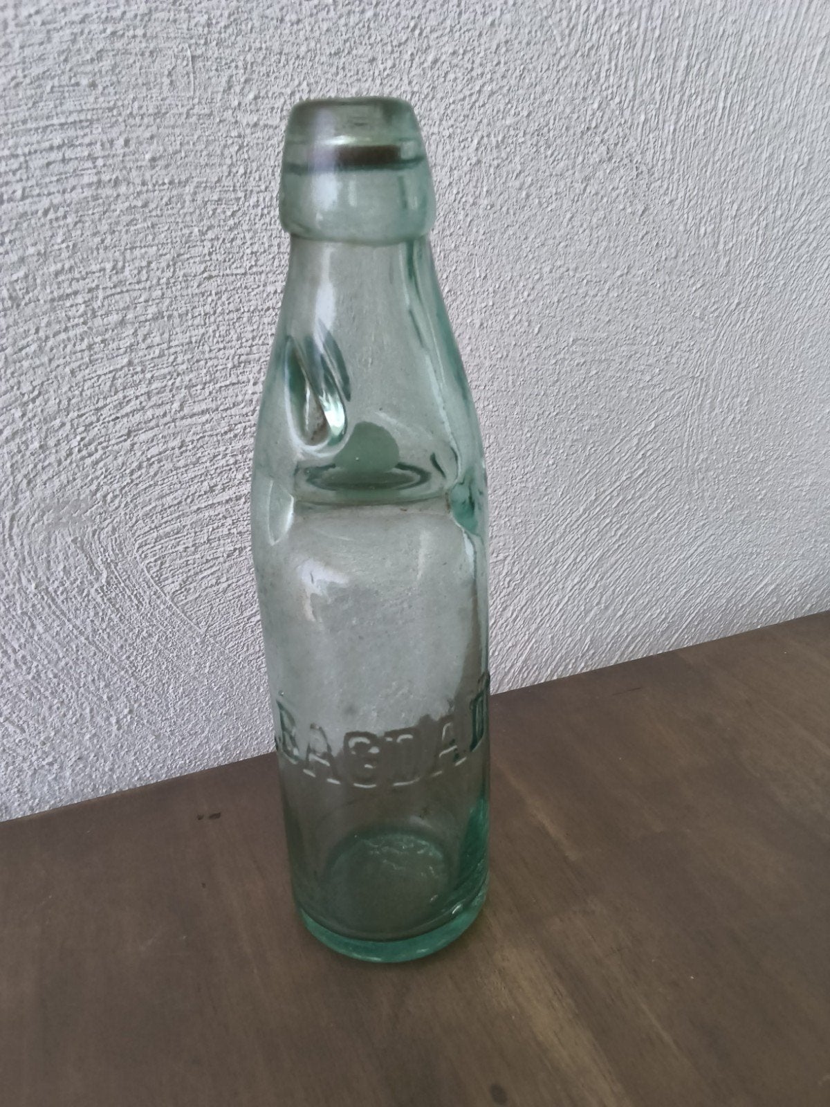 Antieke Codd-fles Bagdad - Knikkerfles, Antiek en Kunst, Ophalen of Verzenden
