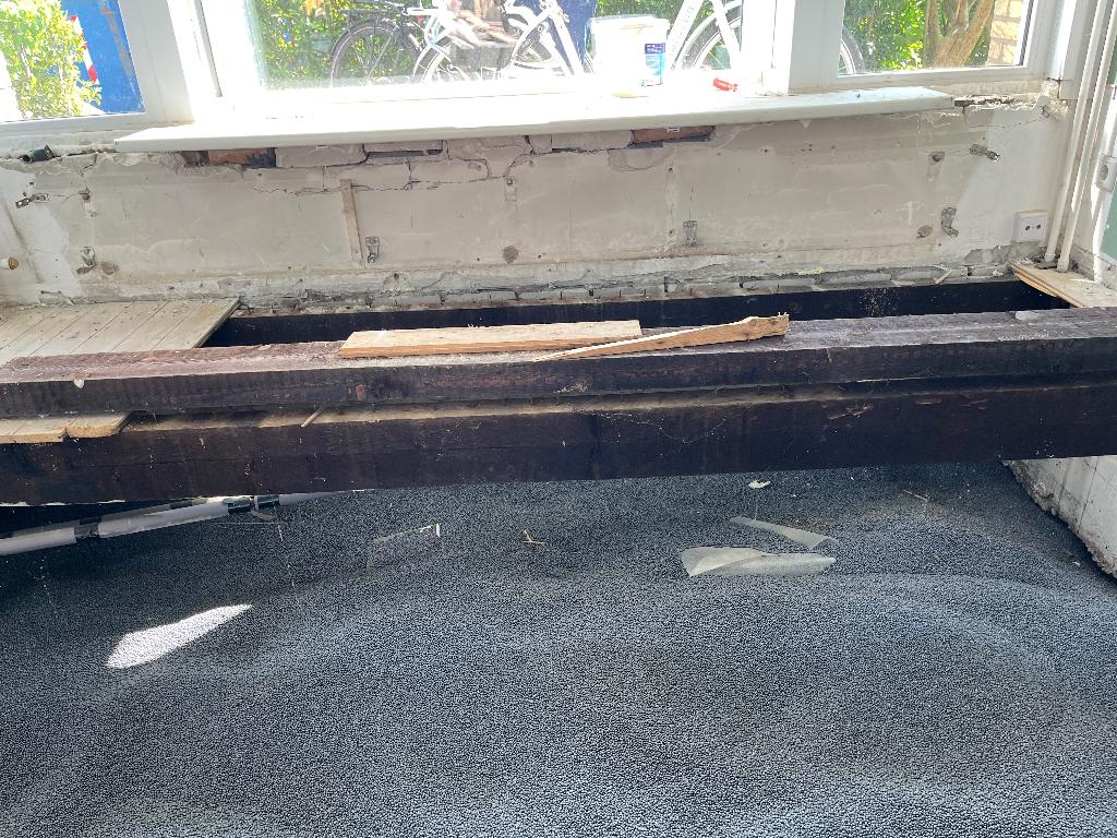Houten balken, Ophalen, Gebruikt, 250 tot 300 cm, 50 mm of meer