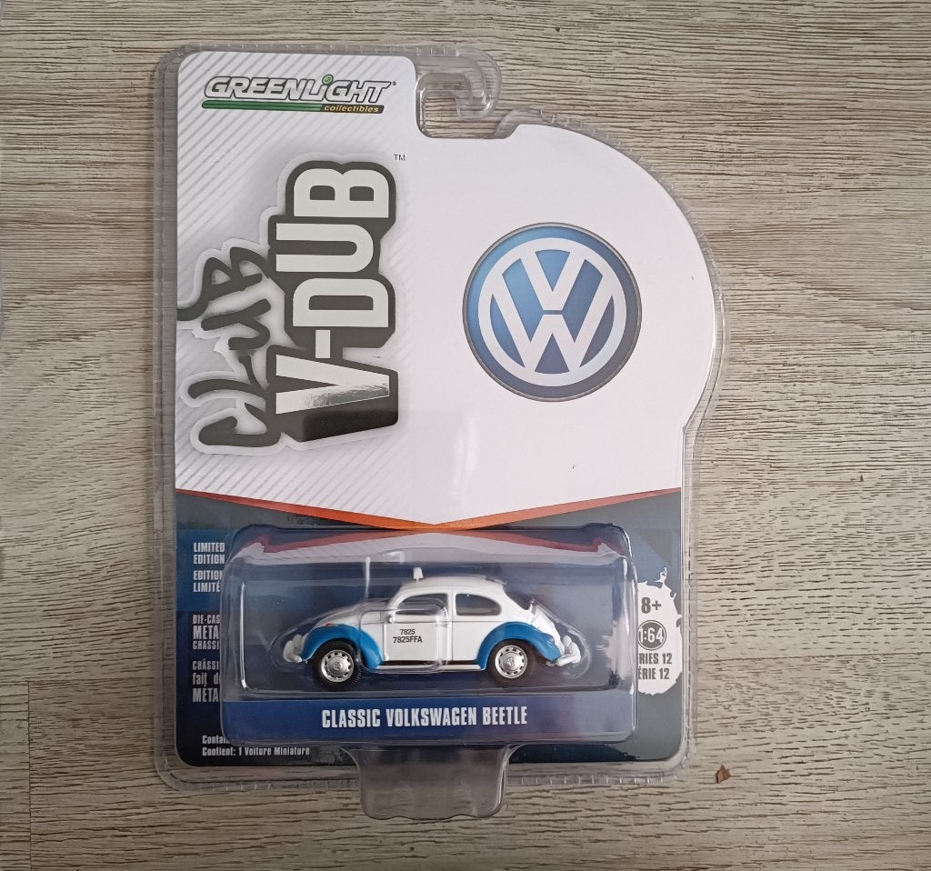 greenlicht Classic Volkswagen Beetle Acapulco taxi, Ophalen of Verzenden, Nieuw, Auto