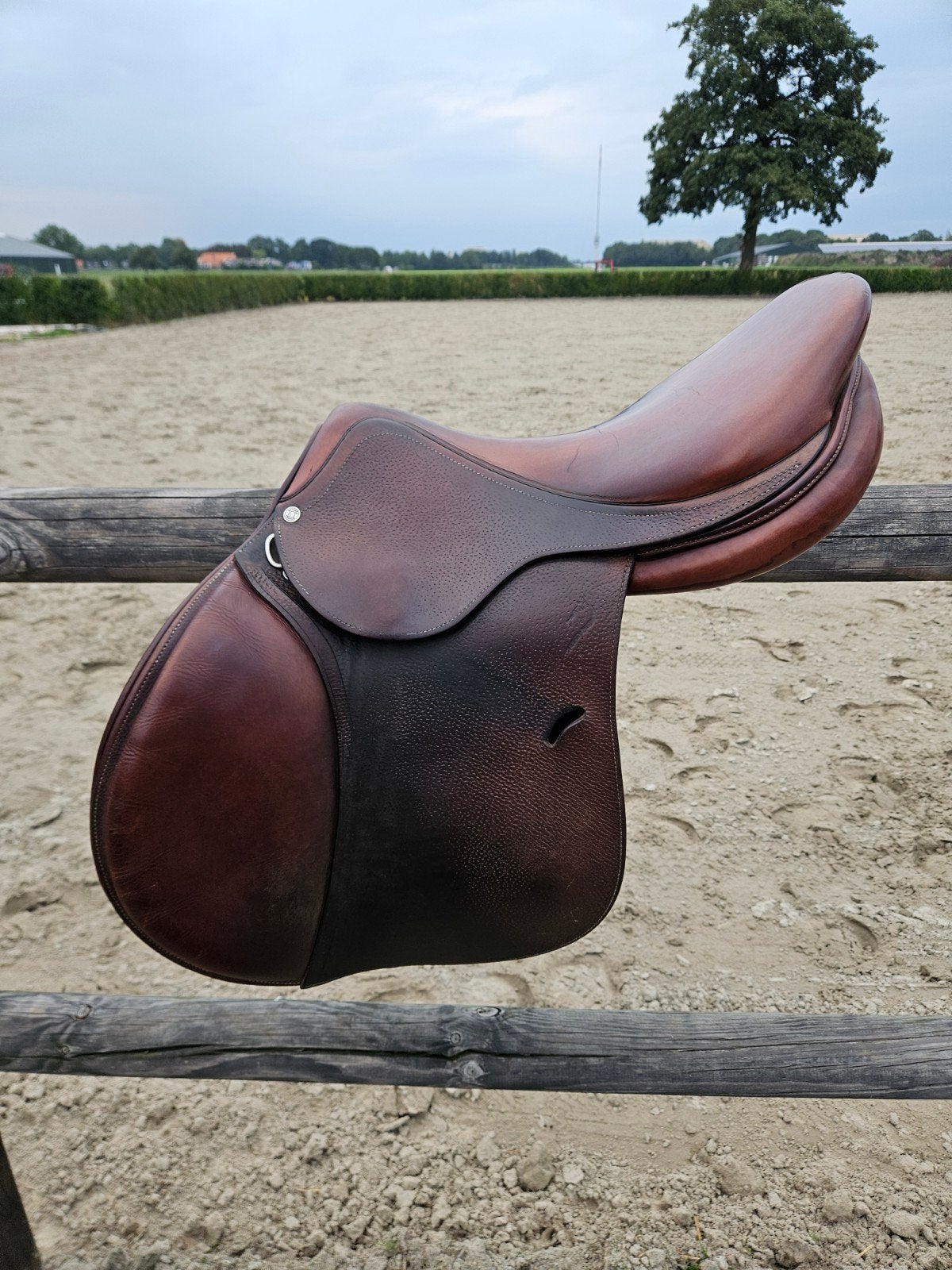 Antares springzadel. Lees advertentie, Dieren en Toebehoren, Ophalen of Verzenden, Springen, L (17.5 inch)