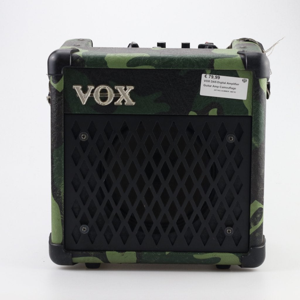 VOX DA5 Digital Amplifier Guitar Amp Camouflage, Muziek en Instrumenten, Vox, Zo goed als nieuw, https://voxamps.com/en-us/contact