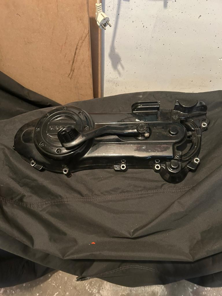 Vespa 4TK carterdeksel zwart onbeschadigd, Fietsen en Brommers, Brommeronderdelen | Oldtimers, Ophalen of Verzenden, Zo goed als nieuw