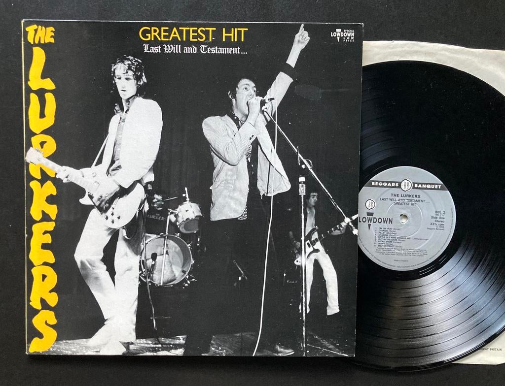 The Lurkers - Greatest Hit punk oi punkrock compilatie, Gebruikt, Alternative, Ophalen of Verzenden, 1970 - 1979