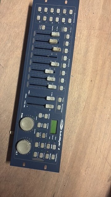 Lichttafel in goede staat, Muziek en Instrumenten, Ophalen, Gebruikt, Licht, Geluidgestuurd