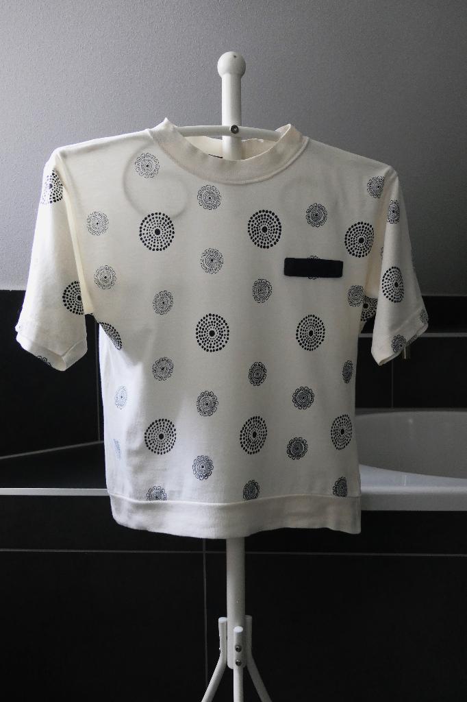 Shirt / Top, Vintage, Kleding | Dames, Ophalen of Verzenden, Zo goed als nieuw, Maat 36 (S), Korte mouw