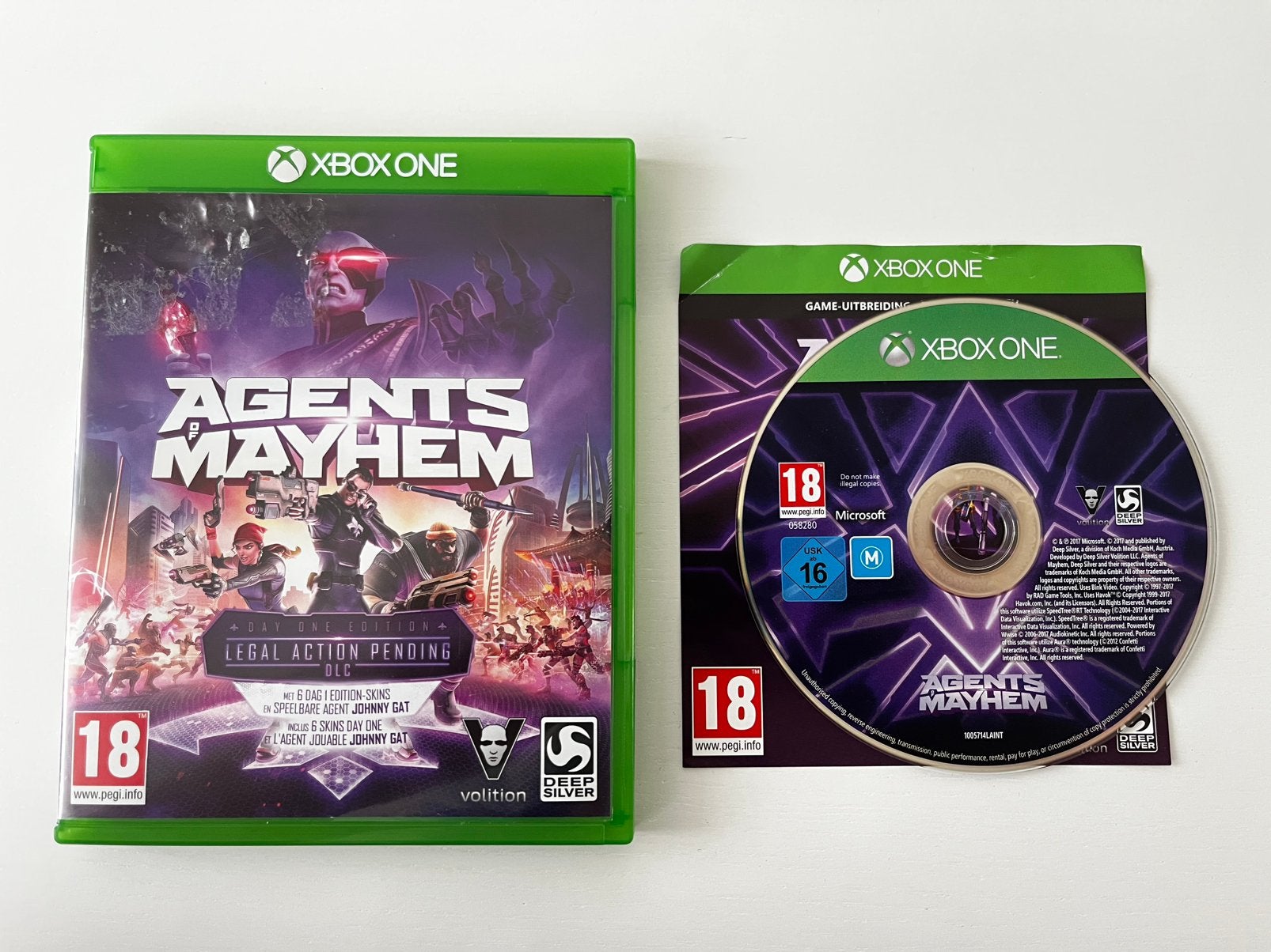 Agents of Mayhem, 1 speler, Ophalen of Verzenden, Zo goed als nieuw, Vanaf 3 jaar
