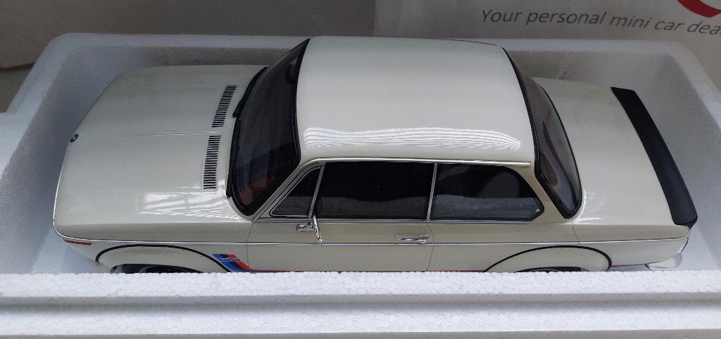 OttoMobile 1:12 BMW 2002 Turbo Chamonix White 1974 nieuw, Ophalen of Verzenden, Nieuw, 1:9 t/m 1:12, Auto