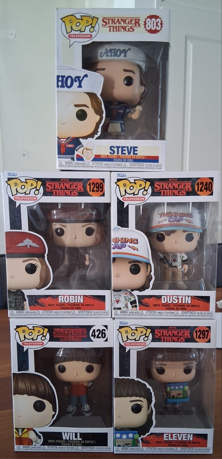 Stranger Things figuren, Ophalen, Zo goed als nieuw