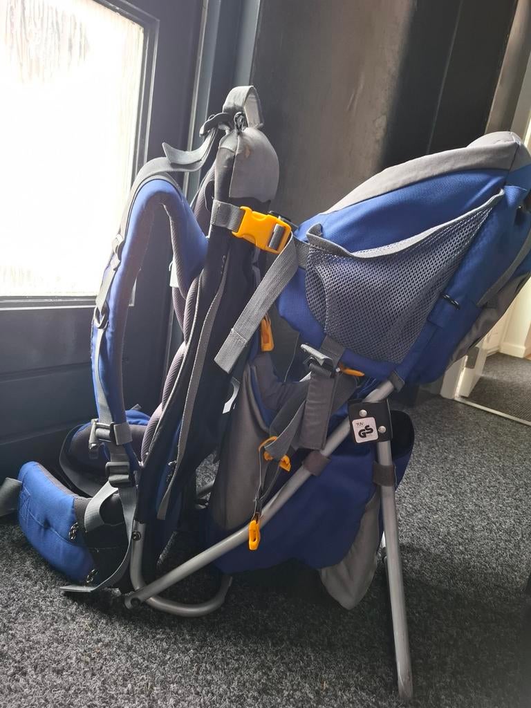 Deuter Kid Comfort II rugdrager - Bever Zwerfsport, Kinderen en Baby's, Babydragers en Draagdoeken, Gebruikt, Rug, Draagzak, Ophalen