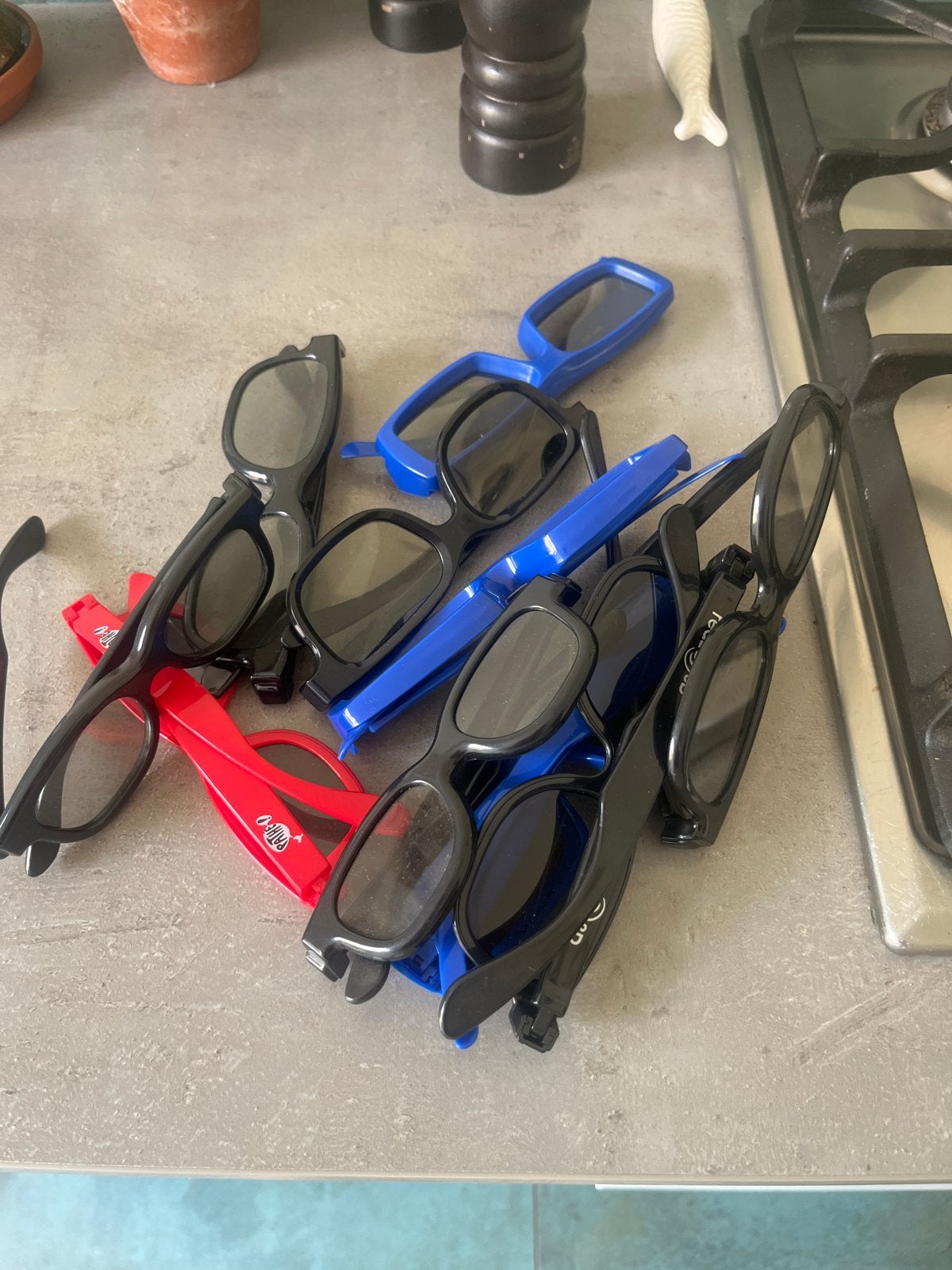 Bioscoop brillen 3D, Ophalen, Nieuw