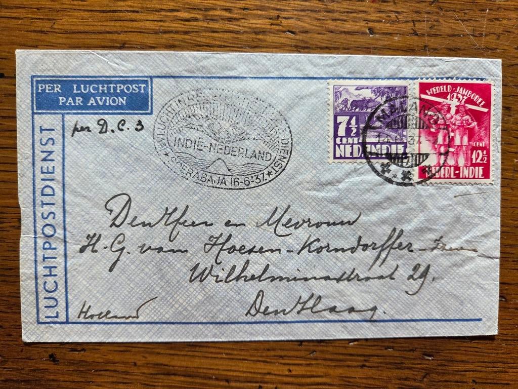 Indië Nederland, 1937, Ophalen of Verzenden