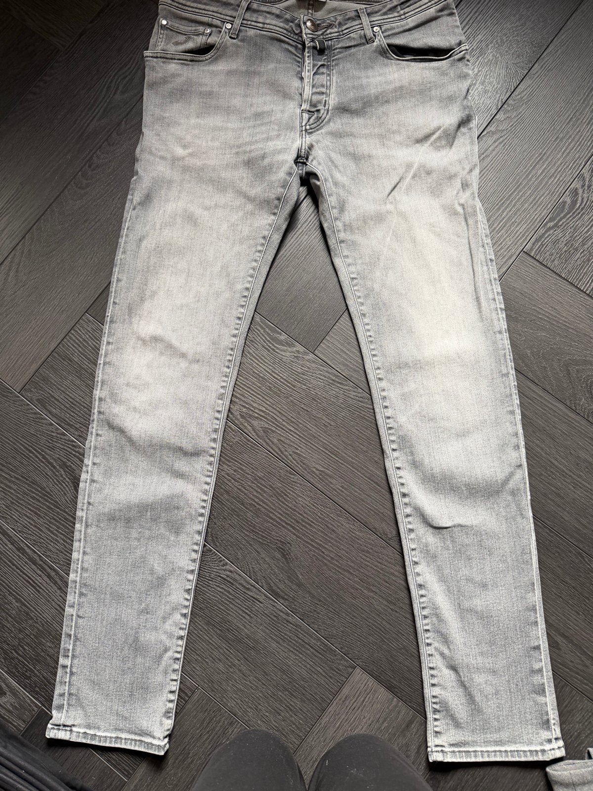 Jacob Cohen Jeans Grijs - Maat W33, Ophalen of Verzenden, Zo goed als nieuw, Grijs, W33 - W34 (confectie 48/50)