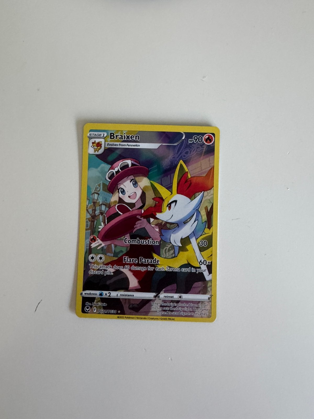 Braixen, Ophalen of Verzenden, Zo goed als nieuw
