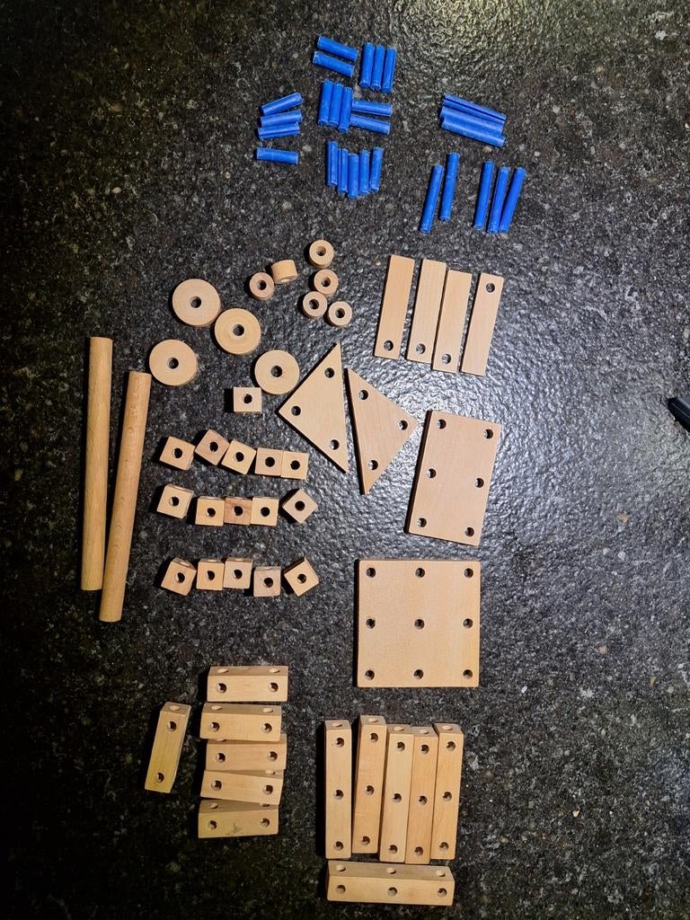 Houten bouwset, Ophalen of Verzenden, Gebruikt, Overige merken