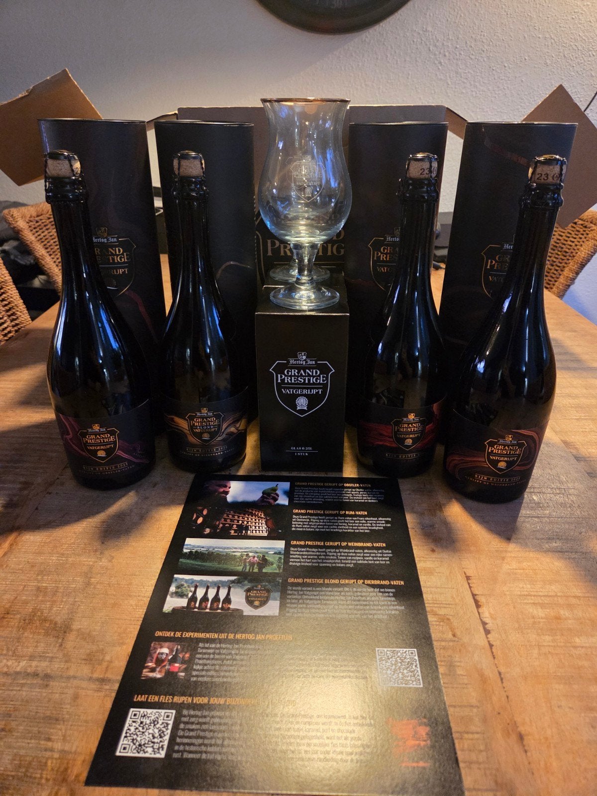 Hertog Jan vatgerijpt 2025, Verzamelen, Biermerken, Ophalen of Verzenden, Nieuw, Flesje(s), Hertog Jan