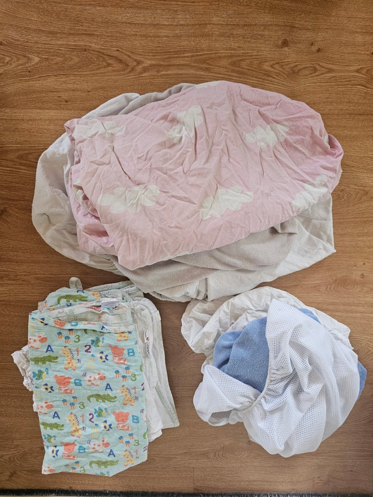 Ledikant hoeslakens en lakentjes, Gebruikt, Jongetje of Meisje, Ophalen of Verzenden, Aerosleep