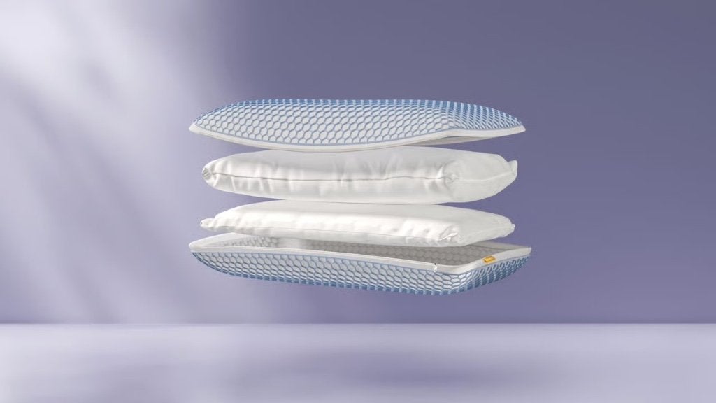 Emma AirGrid comfort kussen, Huis en Inrichting, Eenpersoons, Wit, Nieuw, Ophalen of Verzenden