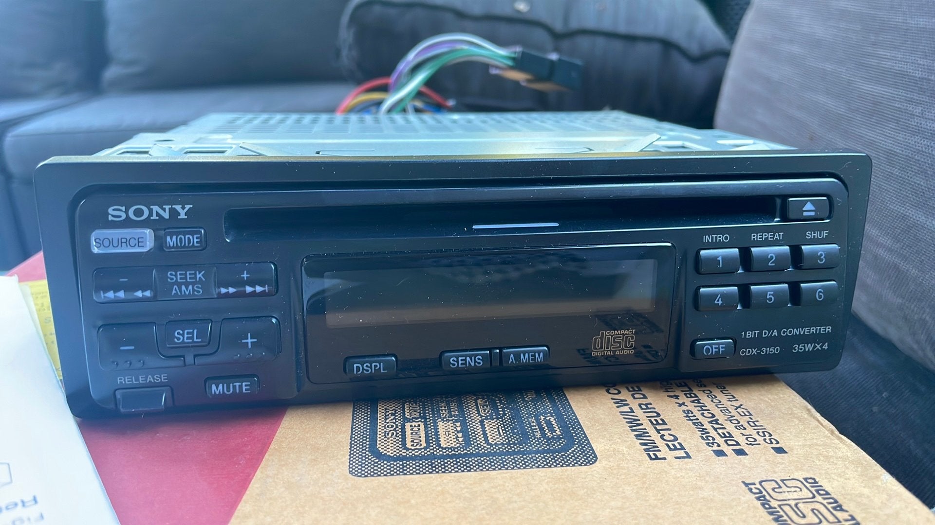 Sony CDX-3150 Autoradio met CD-speler, Auto diversen, Autoradio's, Gebruikt, Ophalen