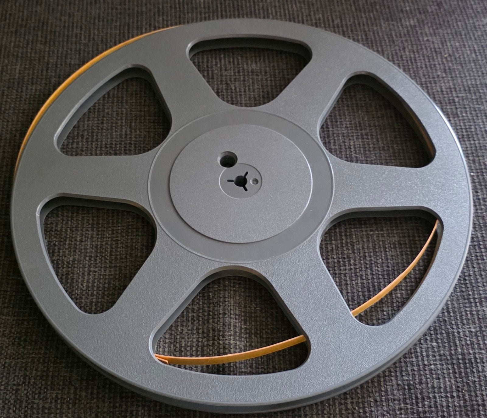 Vintage - Revox Standard Plastic Grey Take-Up Reel to Reel 1, Ophalen of Verzenden, 16mm film