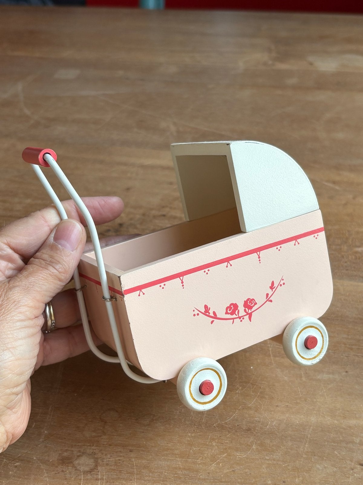 Maileg kinderwagen voor muisjes en konijntjes, Verzamelen, Ophalen of Verzenden, Zo goed als nieuw, Overige typen