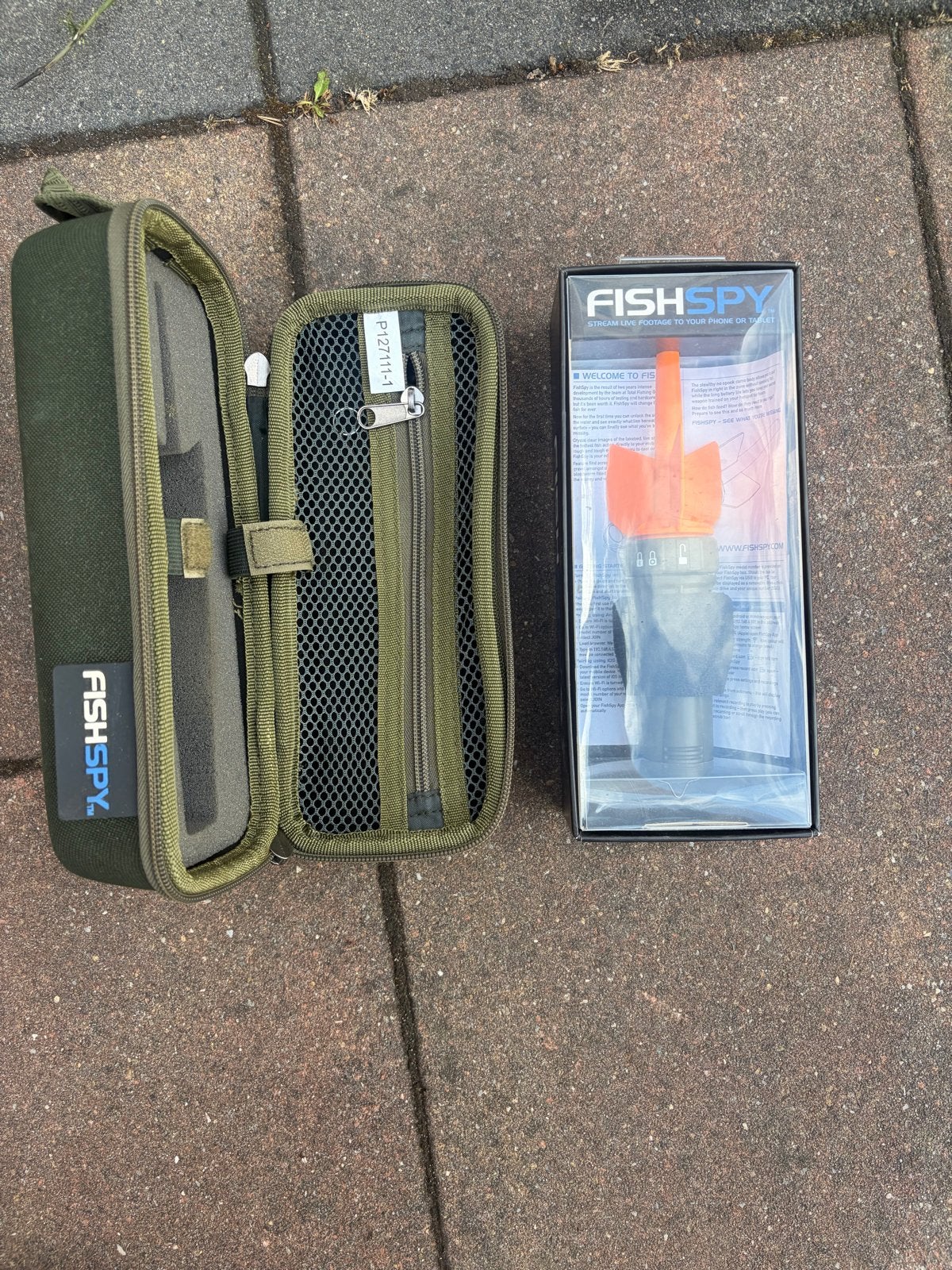 FishSpy Onderwatercamera + opbergcase, Ophalen, Zo goed als nieuw, Overige typen