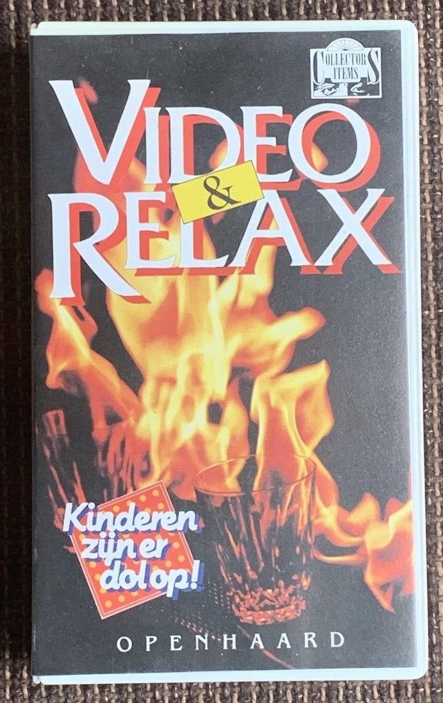 VHS-Videoband met  Aquarium en Open Haardvuur, Ophalen of Verzenden, Nieuw, Leeg aquarium