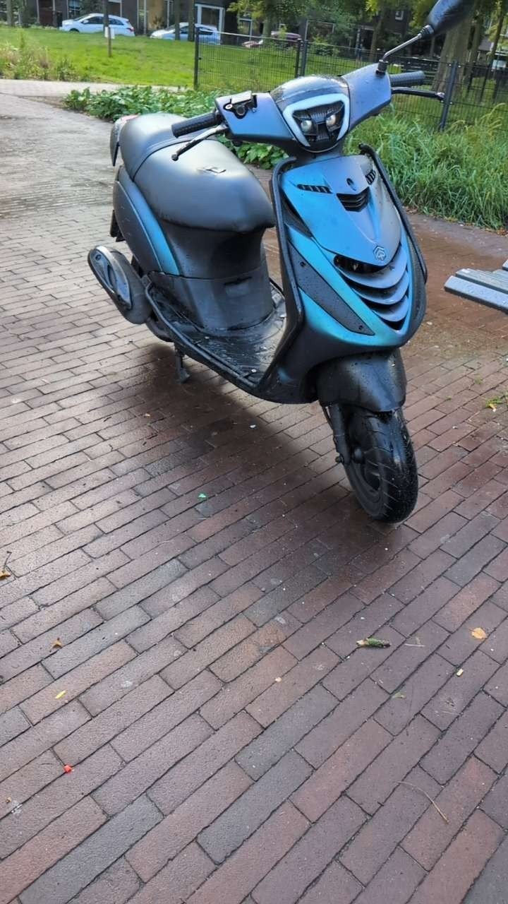 Piaggio Zip  Scooter - Blauw/Zwart, Ophalen, Gebruikt, Benzine, Piaggio