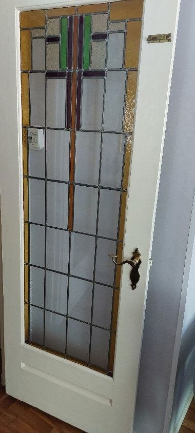 glas in lood deuren, Ophalen