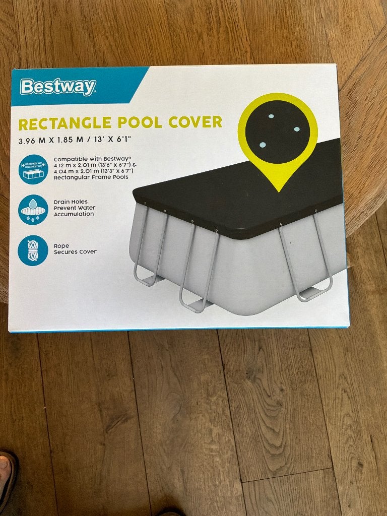 Gratis afdekzeil voor Bestway zwembad 3,96x1,85, Tuin en Terras, Zwembaden, Ophalen, Minder dan 80 cm, Nieuw, Minder dan 200 cm
